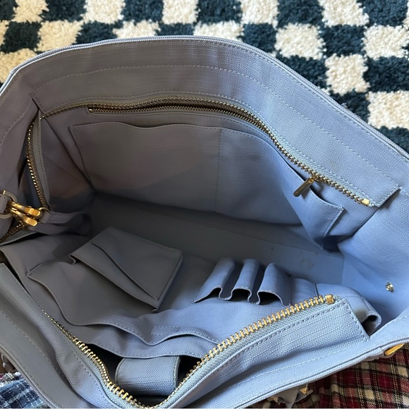 Dagne Dover Classic Tote Ash Blue - Picture 3 of 11